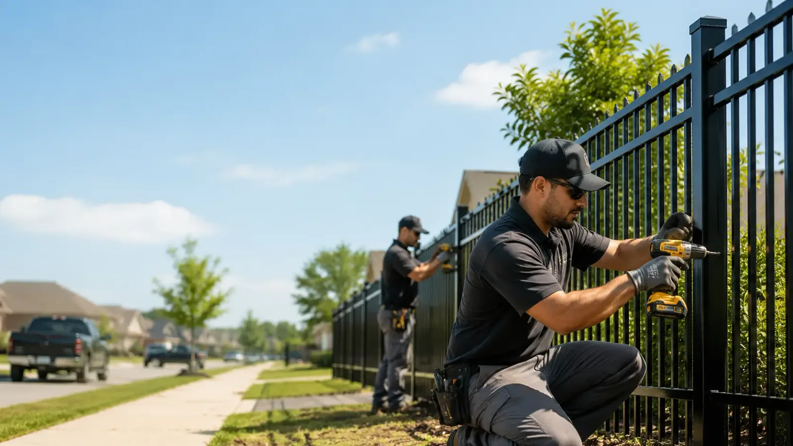 Metal Fence Installation in Beach Lake, PA
